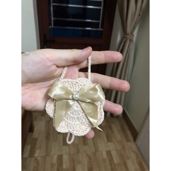 Túi  đựng tỏi cho bé gái handmade made by hương
