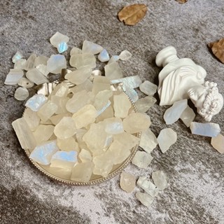   link mới  Đá thô Moonstone Brazil lọc màu trắng đẹp dùng sưu tầm handmade reiki thanh tẩy tarot thiền định 