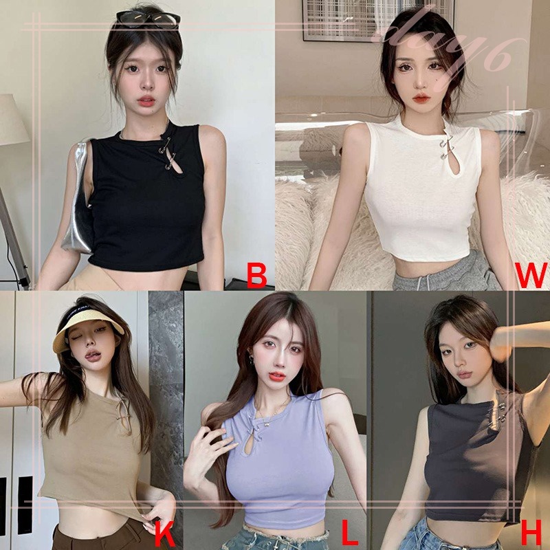 Áo Croptop Sát Nách Thiết Kế Hợp Thời Trang Cho Nữ