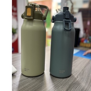 Bình giữ nhiệt inox Micron ware Super Lock 1,7 lít, S145 3 màu: xanh dương / xanh rêu