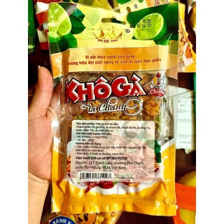 Bịch khô gà lá chanh