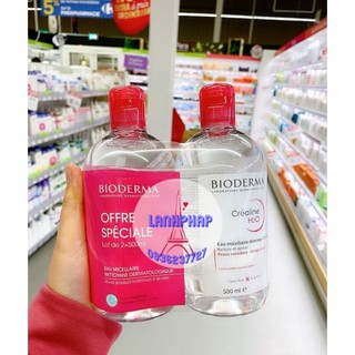 Tẩy trang BIO hồng 500ml