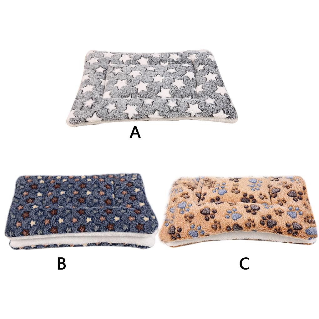 Chăn Hai Mặt Mềm Mại Giữ Ấm Mùa Đông Cho Thú Cưng 1 Cái