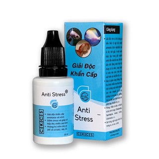 Anti stress Giải độc dưỡng cá túm lắc lừ đừ 20ml