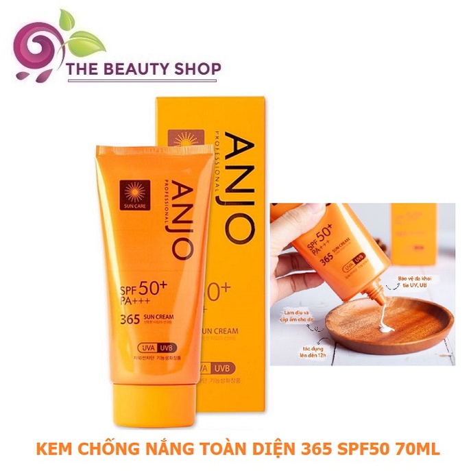 Kem chống nắng mặt và thân ANJO PROFESSIONAL SPF50 PA+++