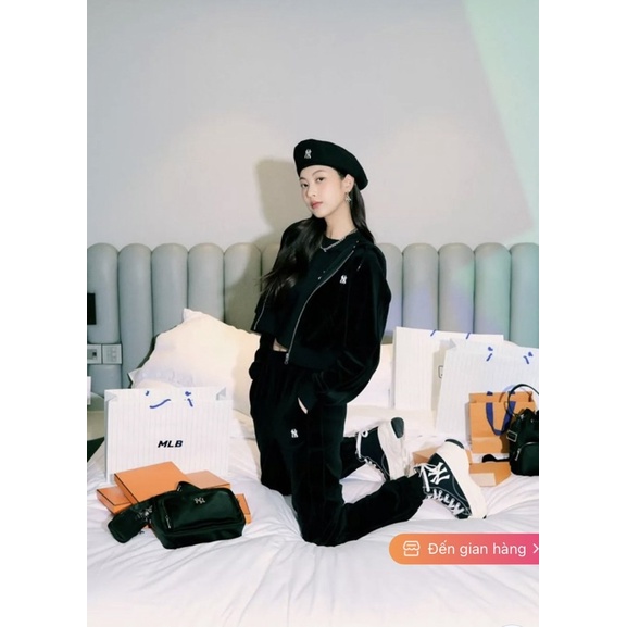 Giày Cao Cổ M.L.B High NY Yank.e.e.s Black 2022-Chính Hãng💯