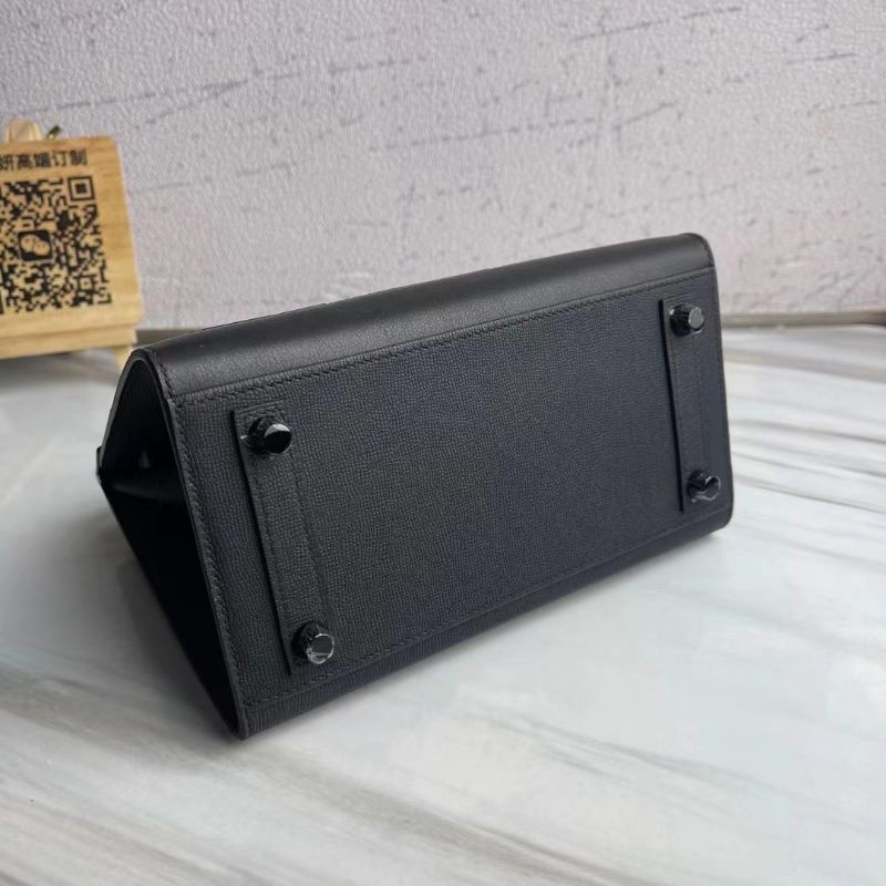 Túi Xách HM Birkin da pháp kết hợp da cá sấu