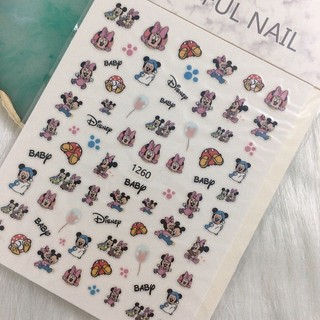 Nail art sticker, sticker dán trang trí móng