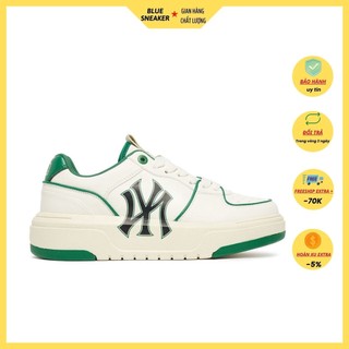 Giày sneaker nam nữ mlb liner ny trắng xanh