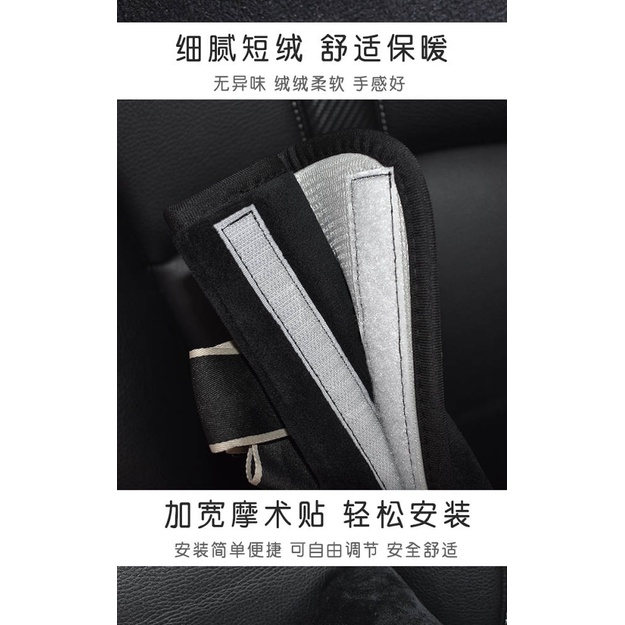 Automotive Headrest Neck Pillow Back Cushion Car Seat Pillow Creative Trendy Brand Personality Car Cervical Pillow Suit Female iAvz