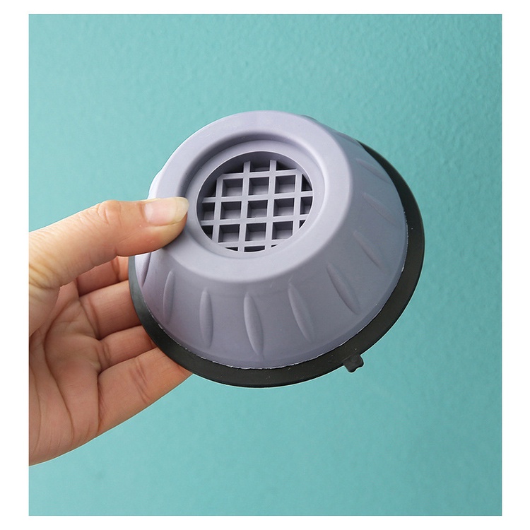 Set 4 đế kê chân máy giặt chống rung lắc, chống ồn, chân kê tủ lạnh nội thất chịu tải lớn