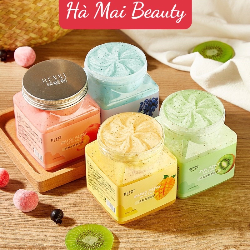 (R104T)Tẩy da chết body Heyxi các vị hoa quả