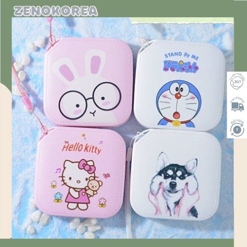 Sạc Dự Phòng Cute - Doremon - Hello Kitty