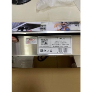 Bếp từ đôi Binova BI-6688GM Germany ( tặng quạt điều hoà , chảo , aptomat , đĩa nướng vv.. )
