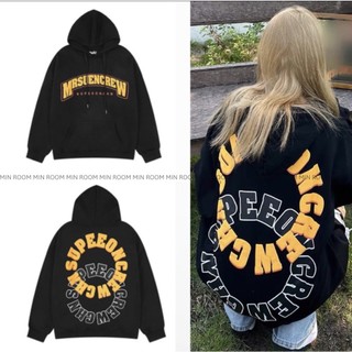 Áo hoodie nam nữ nỉ bông in hình vòng tròn vàng sau