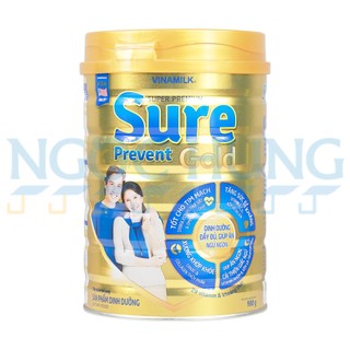 [HSD T12/25] Sữa bột Vinamilk Sure Prevent Gold lon 900g