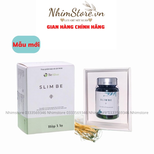 5 gói lẻ trà giảm cân slim be của bealive - ảnh sản phẩm 1