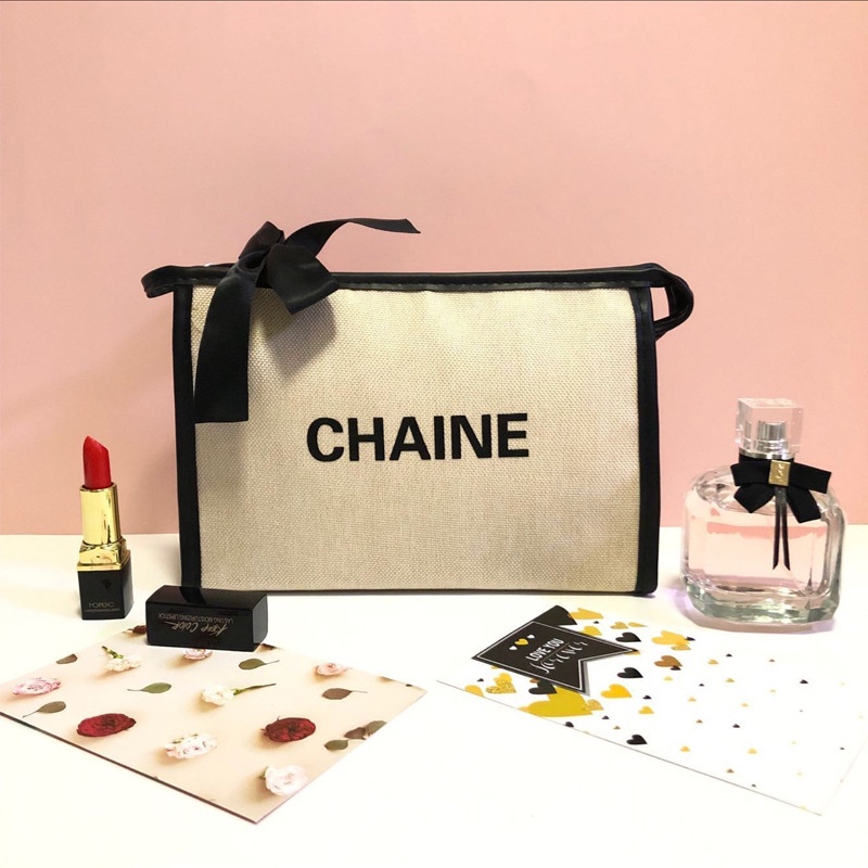 Túi Vải canvas Đựng Mỹ Phẩm Cỡ Lớn Tiện Dụng Mang Đi Du Lịch