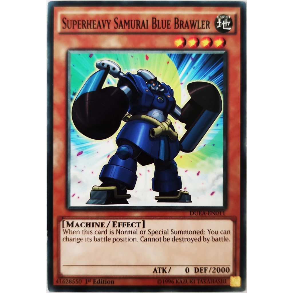 [Thẻ Yugioh] Superheavy Samurai Blue Brawler |EN| Common