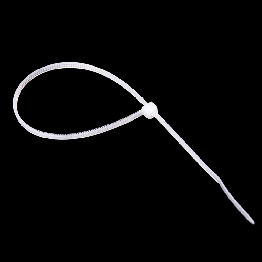 Bộ 100 Dây Rút Nylon Màu Trắng Đen Chuyên Dụng