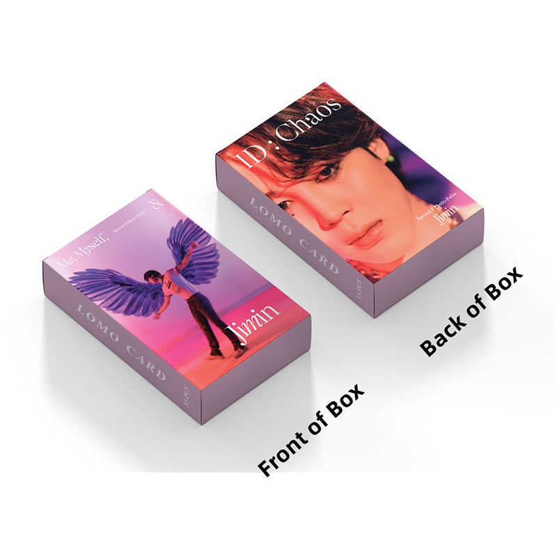 Hộp 55 Ảnh LOMO Card JIMIN Nhóm BTS 2022
