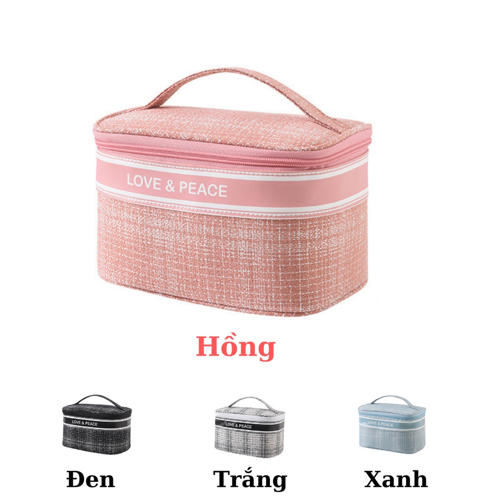 Túi đựng mỹ phẩm mini, túi đựng đồ trang điểm, túi đựng makeup tiện dụng chất lượng cao