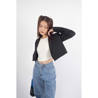 Áo blazer croptop nữ | Yuchi Blazer | Secodee