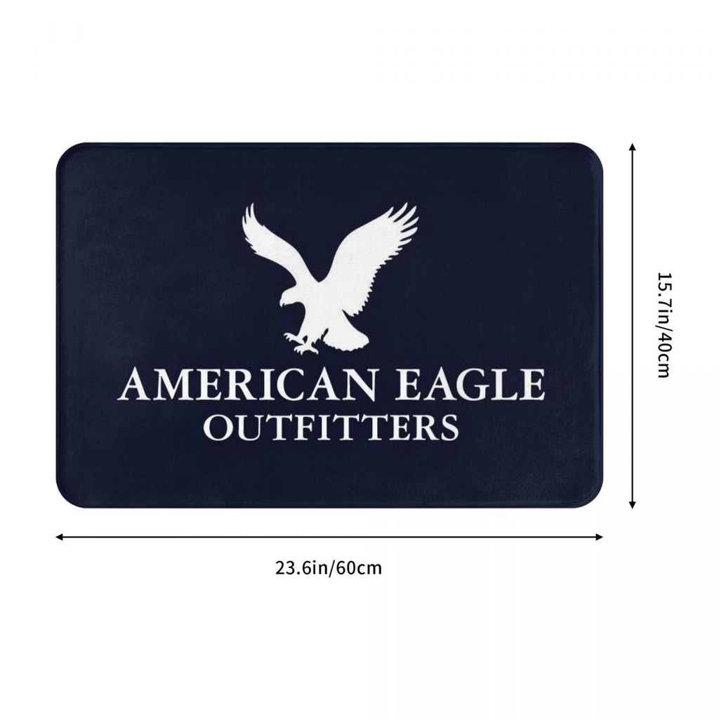 American Eagle Outfitters (2) Phòng Tắm Flannel Sàn Thảm Vệ Sinh Nhà Vệ Sinh Thảm Chân Chống Trơn Tr