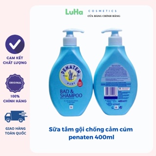 Sữa tắm gội penaten Đức 400ml, chống được cảm cúm, ho