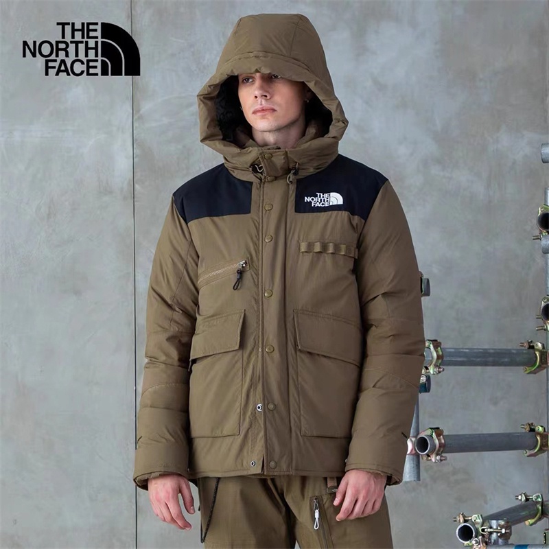 Áo Khoác Phao Thêu Logo The North Face Thời Trang Mùa Đông Cho Cặp Đôi