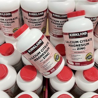 viên uống bổ sung canxi kirland calcium citrate magnesium and zinc