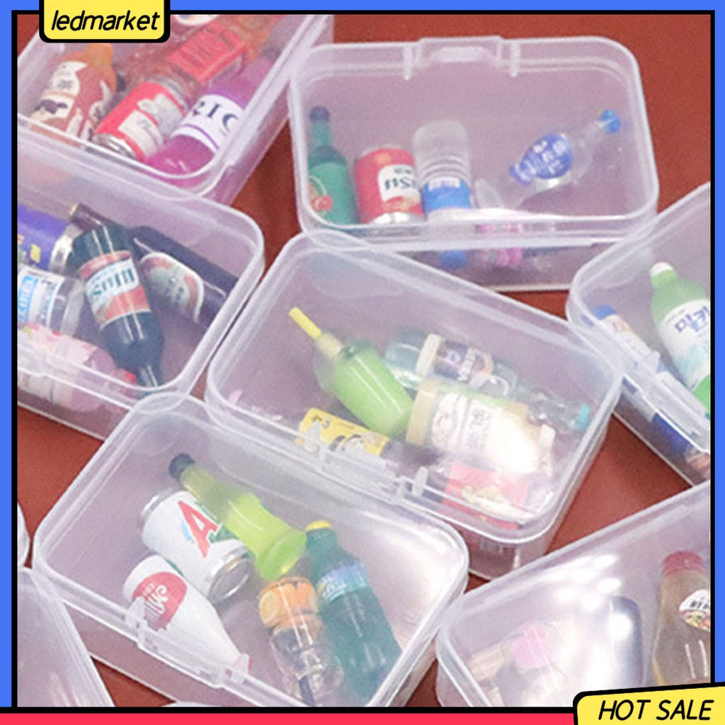 Bộ 5 Mô Hình Bình Bánh Quy / Thức Ăn Độc Đáo Dễ Phối Đồ Trang Trí Nhà Búp Bê