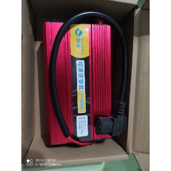 ĐẢO ĐIỆN INVERTER 48V, 60V, 72V RA 220V1700W TỪ XE MÁY ĐIỆN