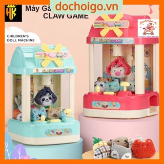 Máy Gắp Thú Bông Mini Dành Cho Bé Có Nhạc Có Đèn dochoigo.vn