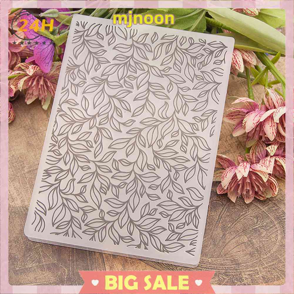Khuôn Nhựa Dập Nổi Họa Tiết Hoa Trang Trí Album Ảnh Thẻ