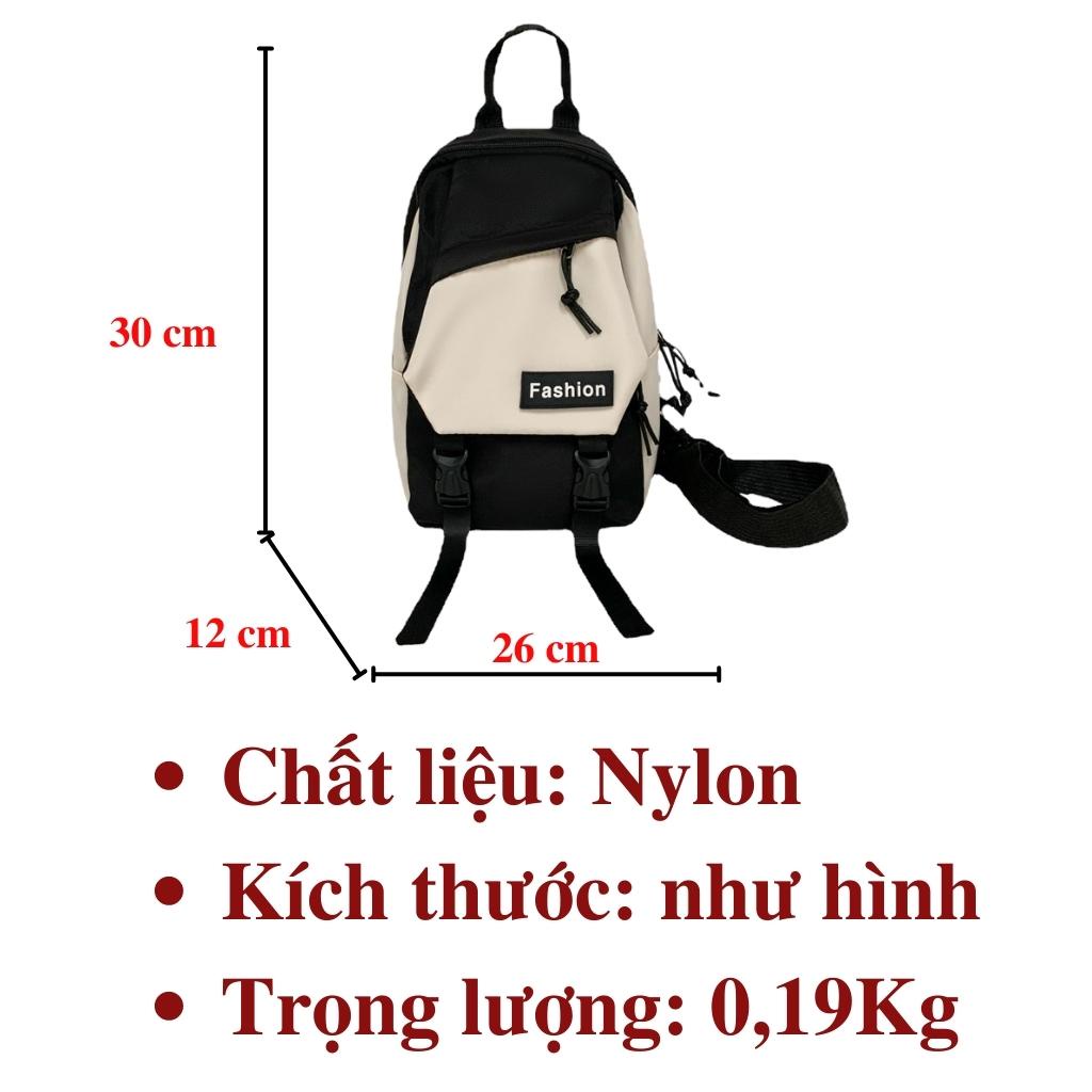 Cặp Đeo Chéo Nam Nhiều Ngăn Đựng Đi Học Đi Chơi Thời Trang TDC 13