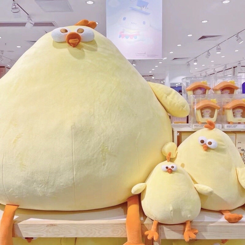 Thú Nhồi Bông Hình Chú Gà Vàng Dễ Thương