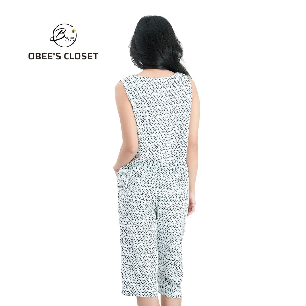 Đồ bộ lửng nữ Obee's Closet Set bộ lửng kate cổ trụ