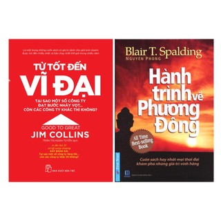 Sách Combo 2 Cuốn: Từ Tốt Đến Vĩ Đại + Hành Trình Về Phương Đông