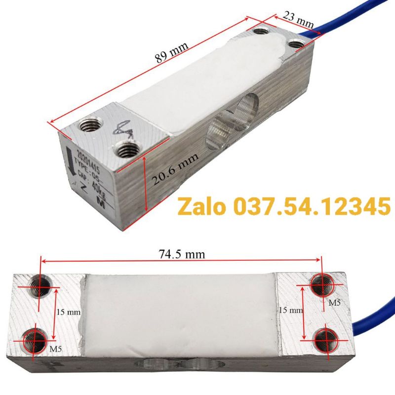Cảm biến Loadcell cân điện tử tính tiền UTE UPAQ , TD-AM , AQUA , ACS 818 , ACS 918 40kg Cảm biến lực cân điện tử 40kg