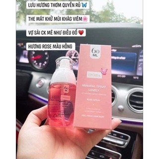 Xịt Khoáng Vùng kín Onaya 60ml -Xịt Thơm Vùng Kín ONAYA chính hãng