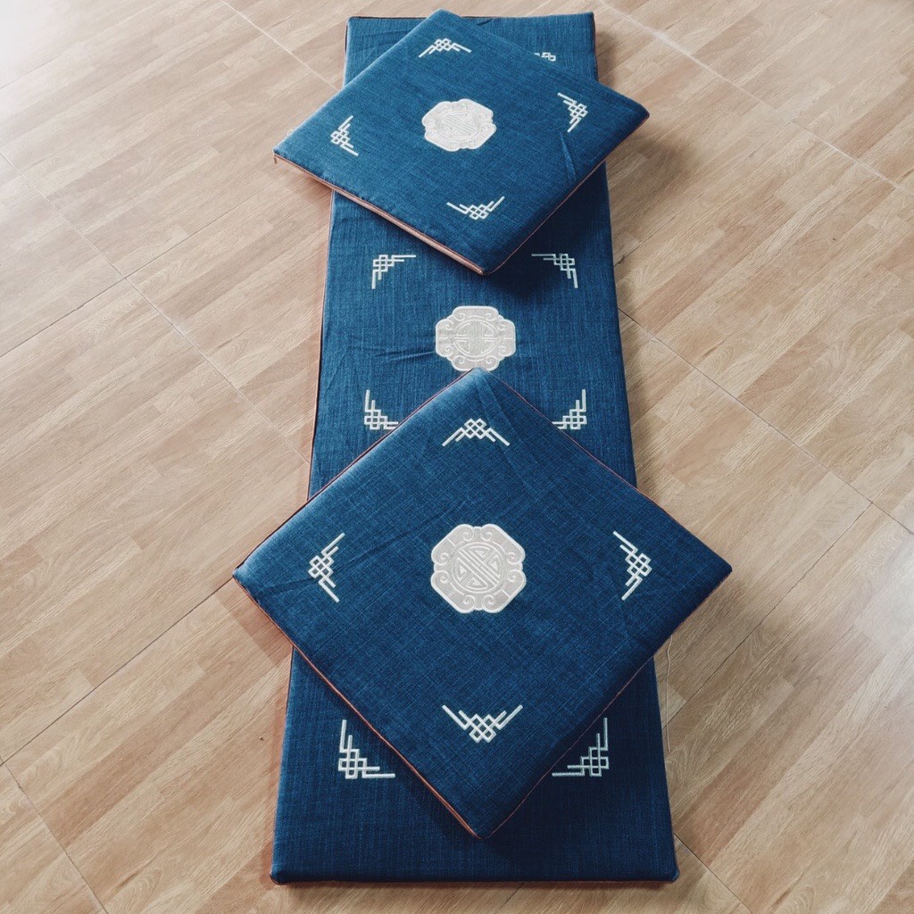 Thảm trải ghế Tây Âu Mvyshop, nệm trải ghế gỗ, đệm ghế hoàng gia, thảm trải ghế cao cấp