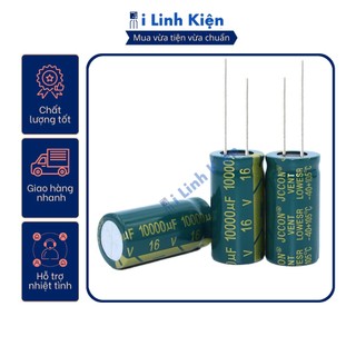 Tụ hóa 10000uf 16v chất lượng tốt.