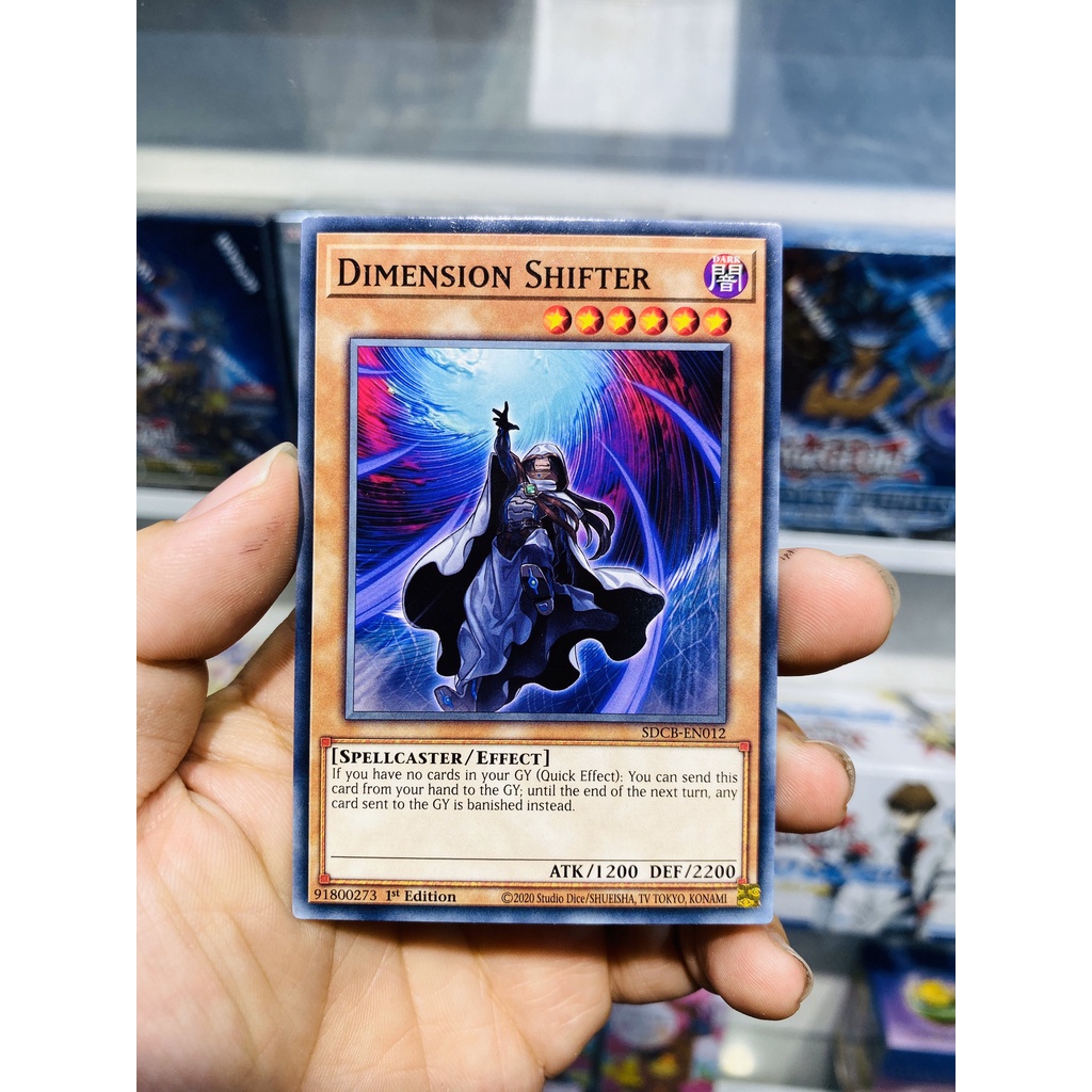 Thẻ Bài YugiOh! Mã SDCB-EN012 - Dimension Shifter - Common - 1st Edition