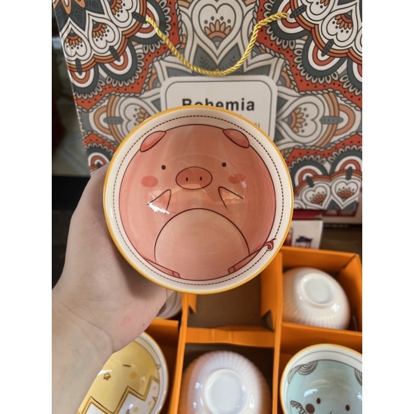 🥣🥢 SET BÁT KÈM ĐŨA BOHEMIA 🥣🥢