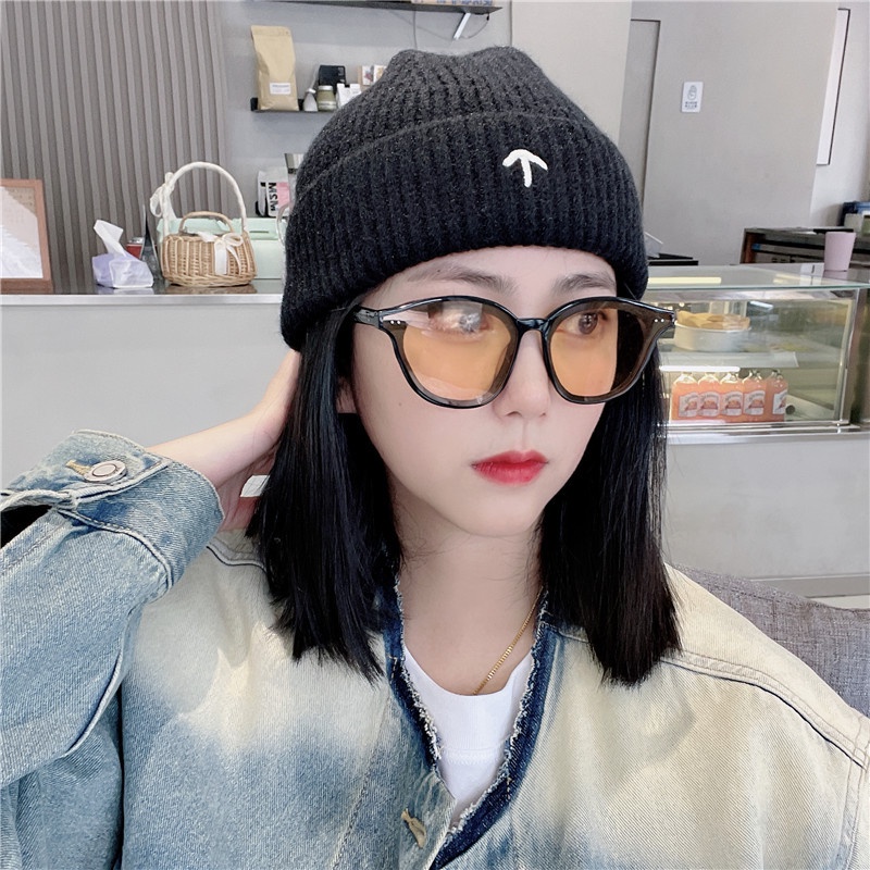 Mũ/ Nón len họa tiết Mũi Tên (hình thêu), phụ kiện thời trang Đông năng động, các tính - Unisex dành cho cả Nam và Nữ