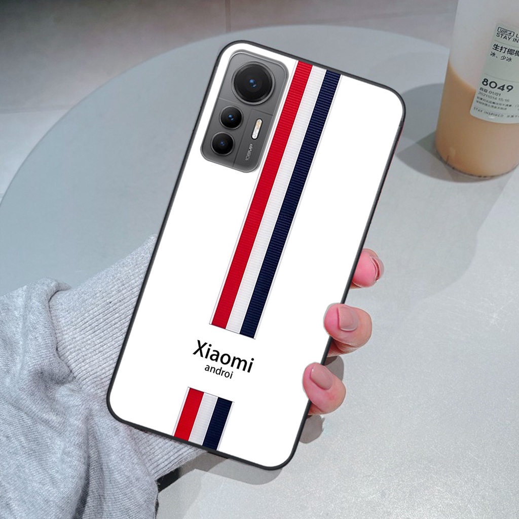 Ốp Xiaomi 12 lite in giả da phong cách thể thao, cá tính, thời trang