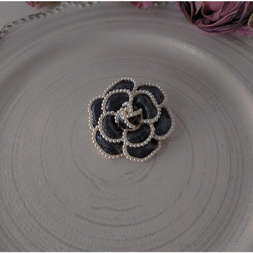 Ghim CàI ÁO HìNh Chú Ong Hoa ĐíNh NgọC Trai Giả ThờI Trang Cho Nữ