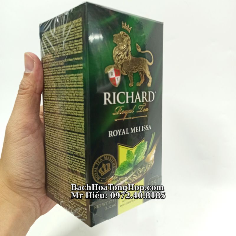 Trà Richard Melissa hộp giấy 50g