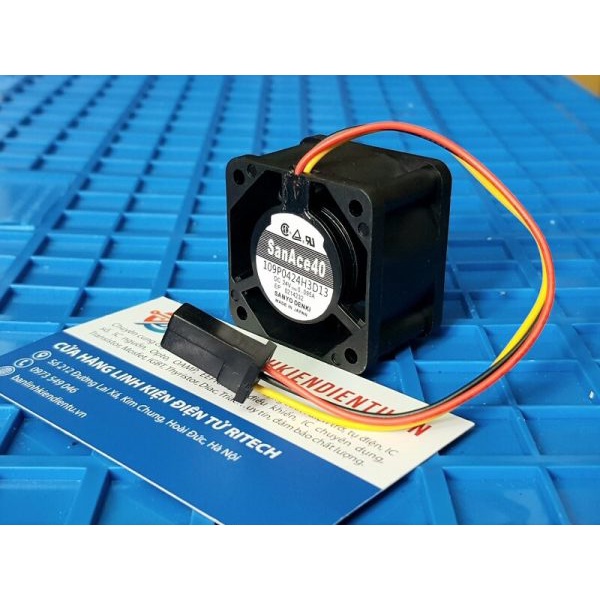 [ 1 Chiếc ] 109P0424H3D13 SanAce40 24V 0.095A 40x40x27mm